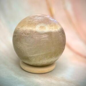 Moonstone Sphere w/natural blue flash